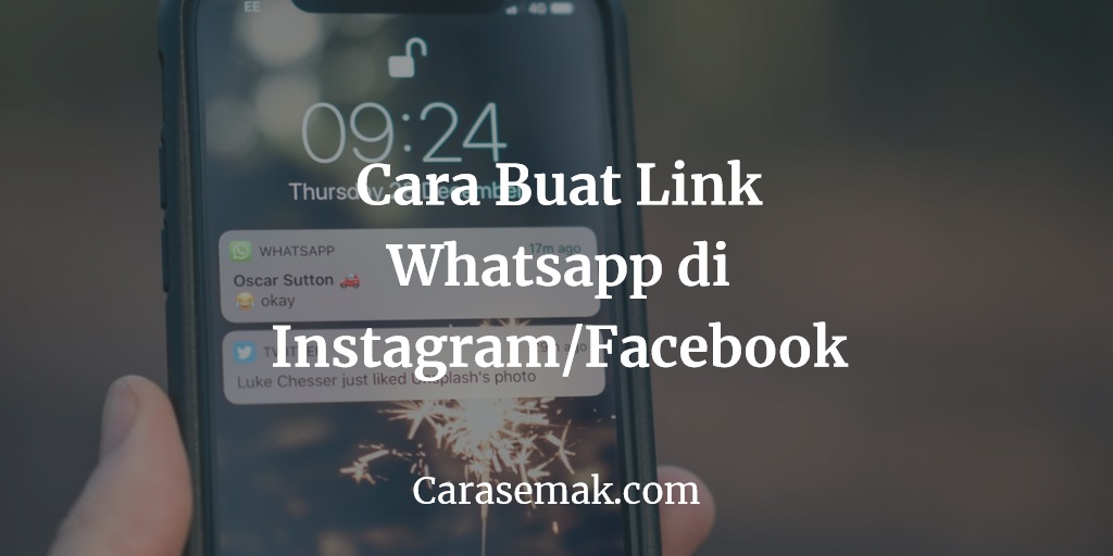 Cara Buat Link Whatsapp