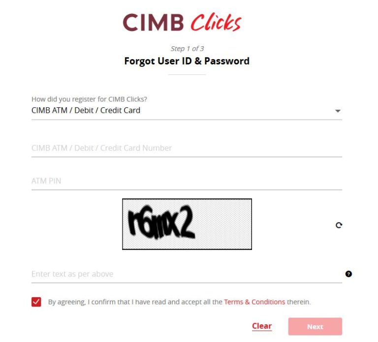 √ Cara Reset Password CIMB Clicks 3 Minit Pasti Berjaya