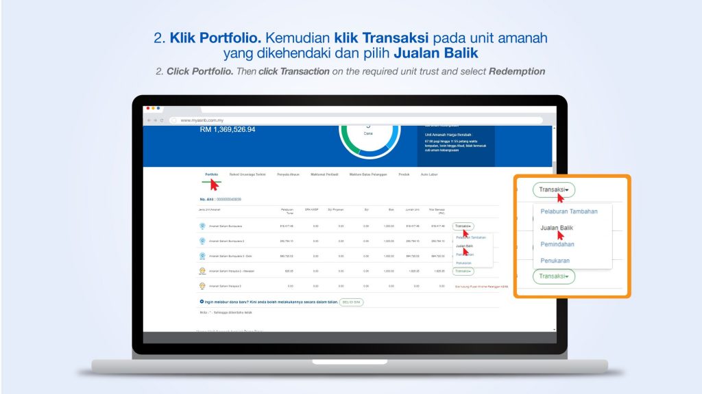 Cara Keluarkan Duit ASB Secara Online