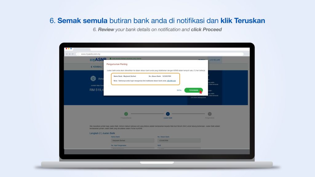 Cara Keluarkan Wang ASB Online