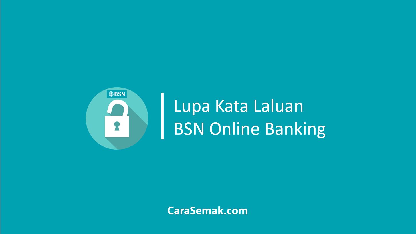 Lupa Kata Laluan BSN Online