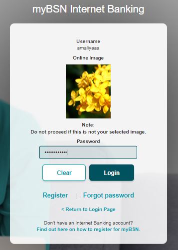 Password Tukar Limit BSN