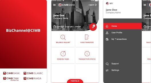 Aplikasi BizChannel CIMB